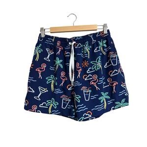 Chubbies The Neon Lights Swim Trunks Shorts Size Large